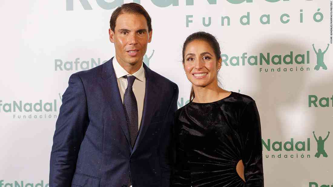 Rafa Nadal and Maria Sharapova are “absolutely fine” after giving birth to their first child