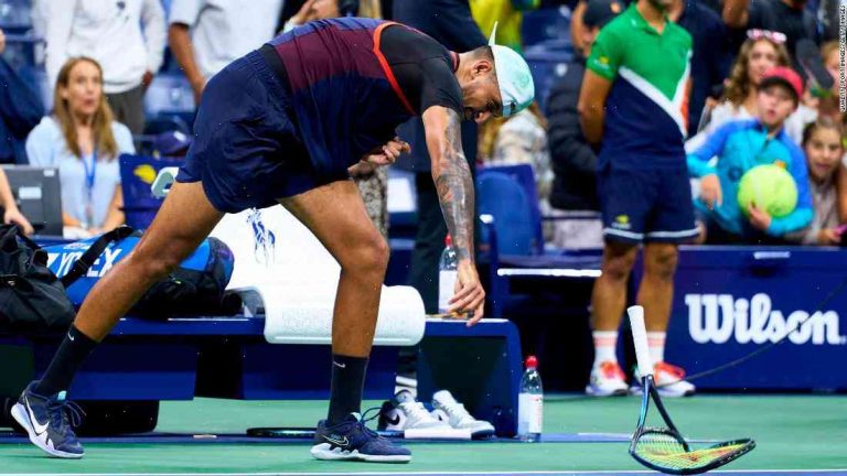 Kyrgios says he would do the same thing if he got through to the final